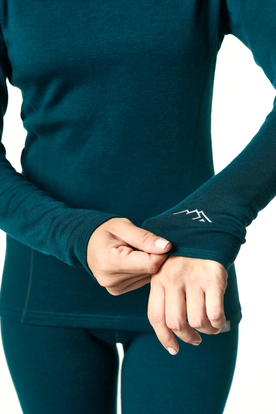 Women's Merino Long Sleeve 320 Deep Teal