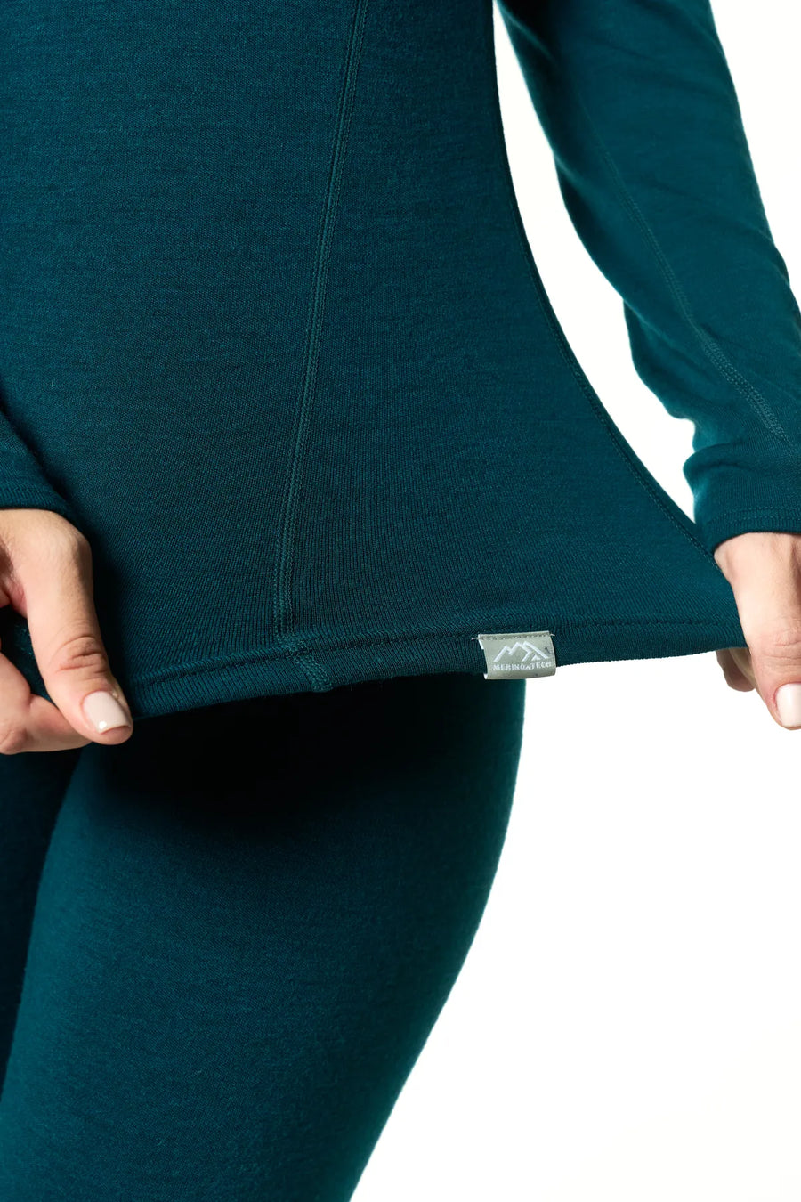 Women's Merino Long Sleeve 320 Deep Teal
