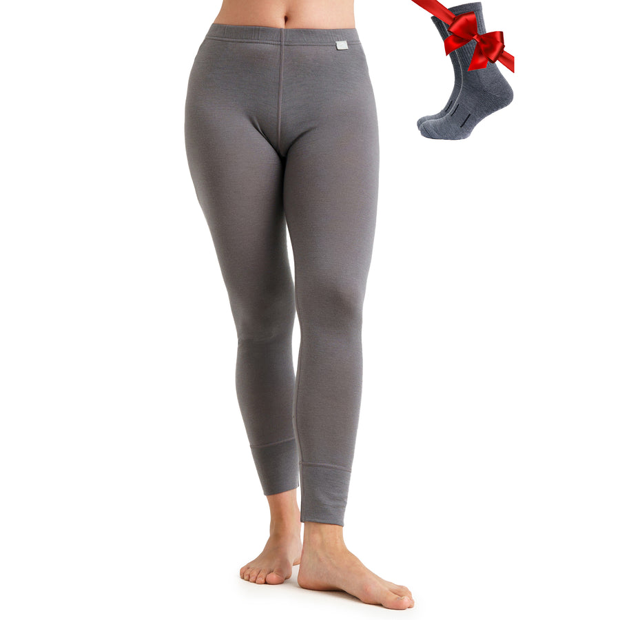 Women's Merino Pants 165 Perfect Grey