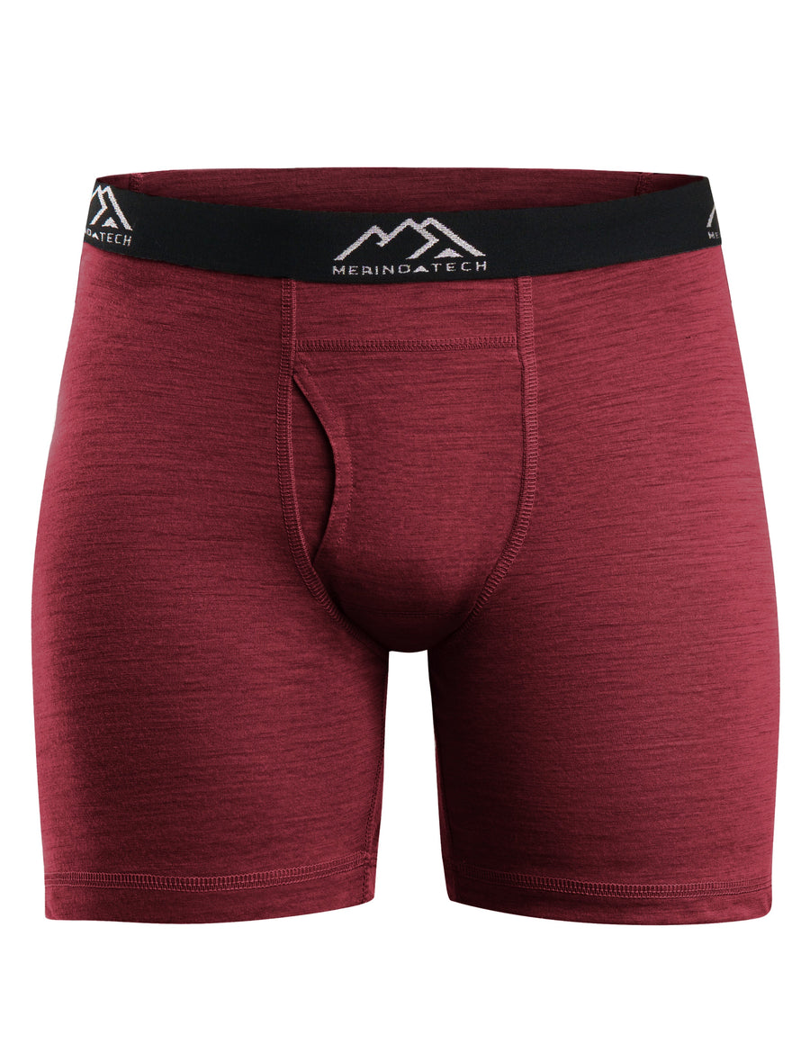 Caleçon homme mérinos 190 Brief couleur bordeaux