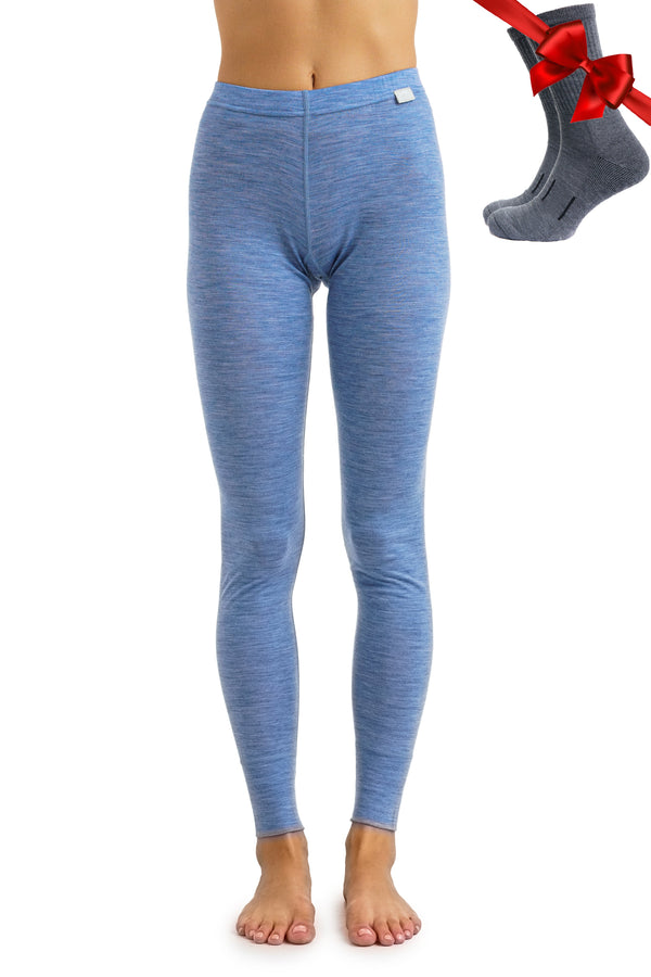 Women's Merino Pants 165 Deep Blue