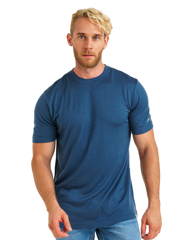 Men's Merino T-shirt 180 Denim Blue