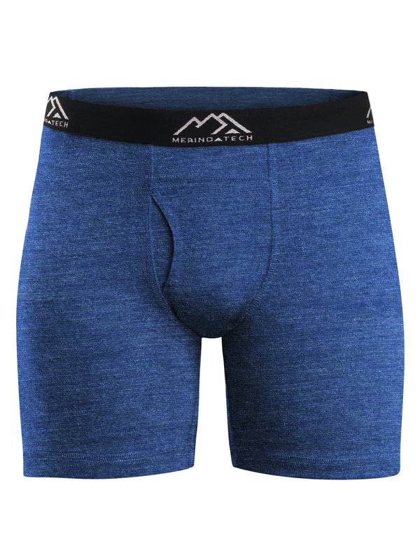 Men's Merino Boxers 190 Brief Windsor Blue