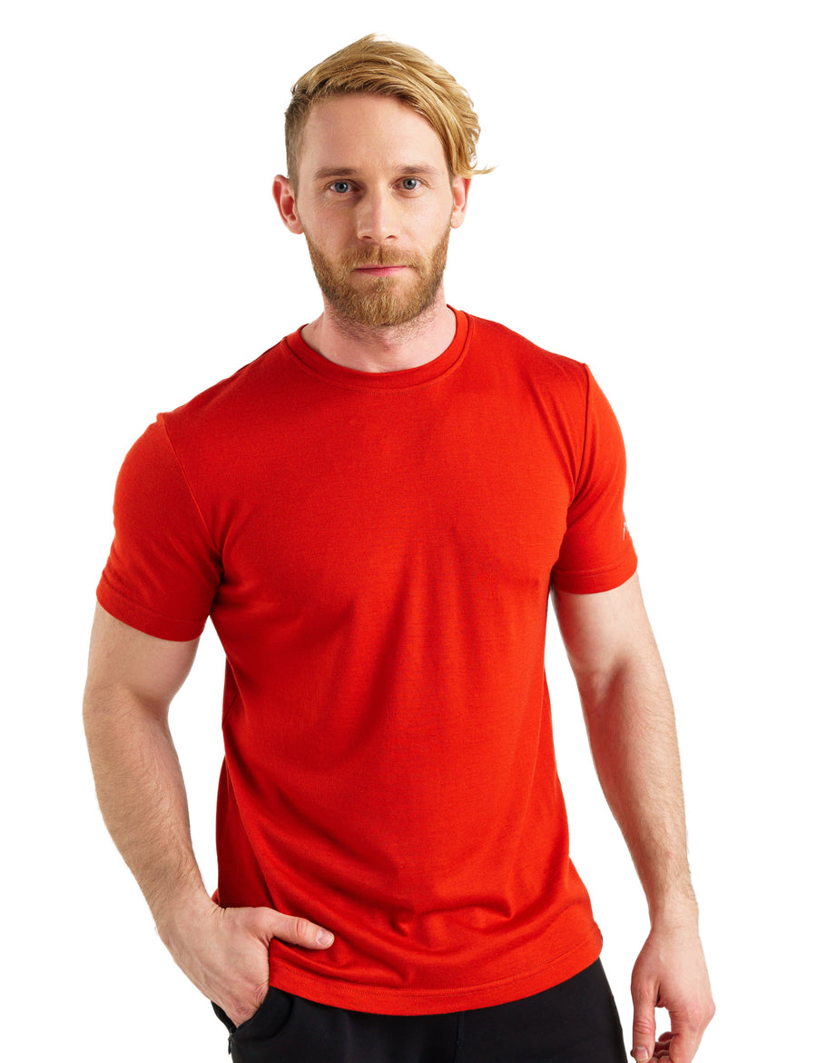 Men's Merino T-shirt 180 Chili Red