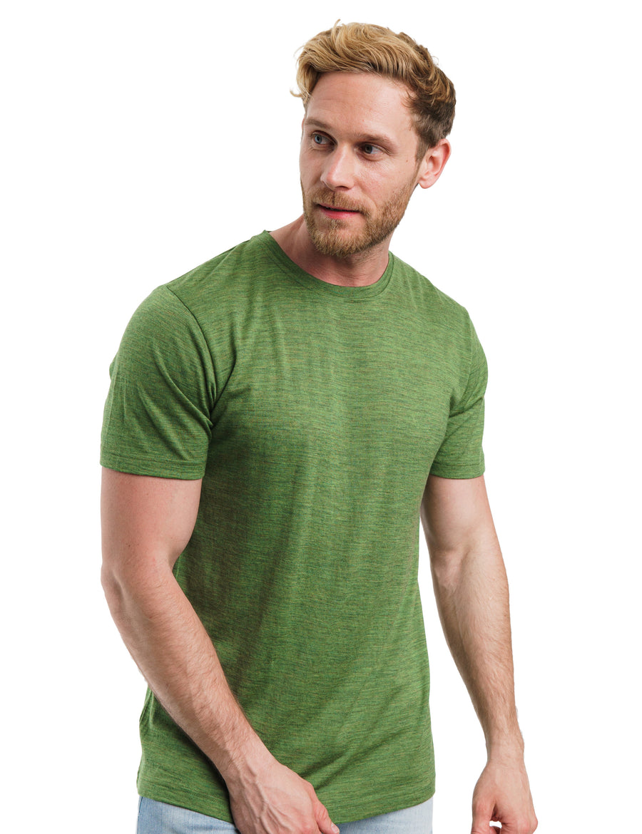 Men's Merino T-shirt 180 Olive Grove (+socks)