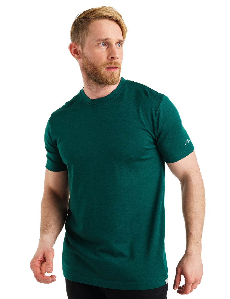 Men's Merino T-shirt 180 Rainforest Green