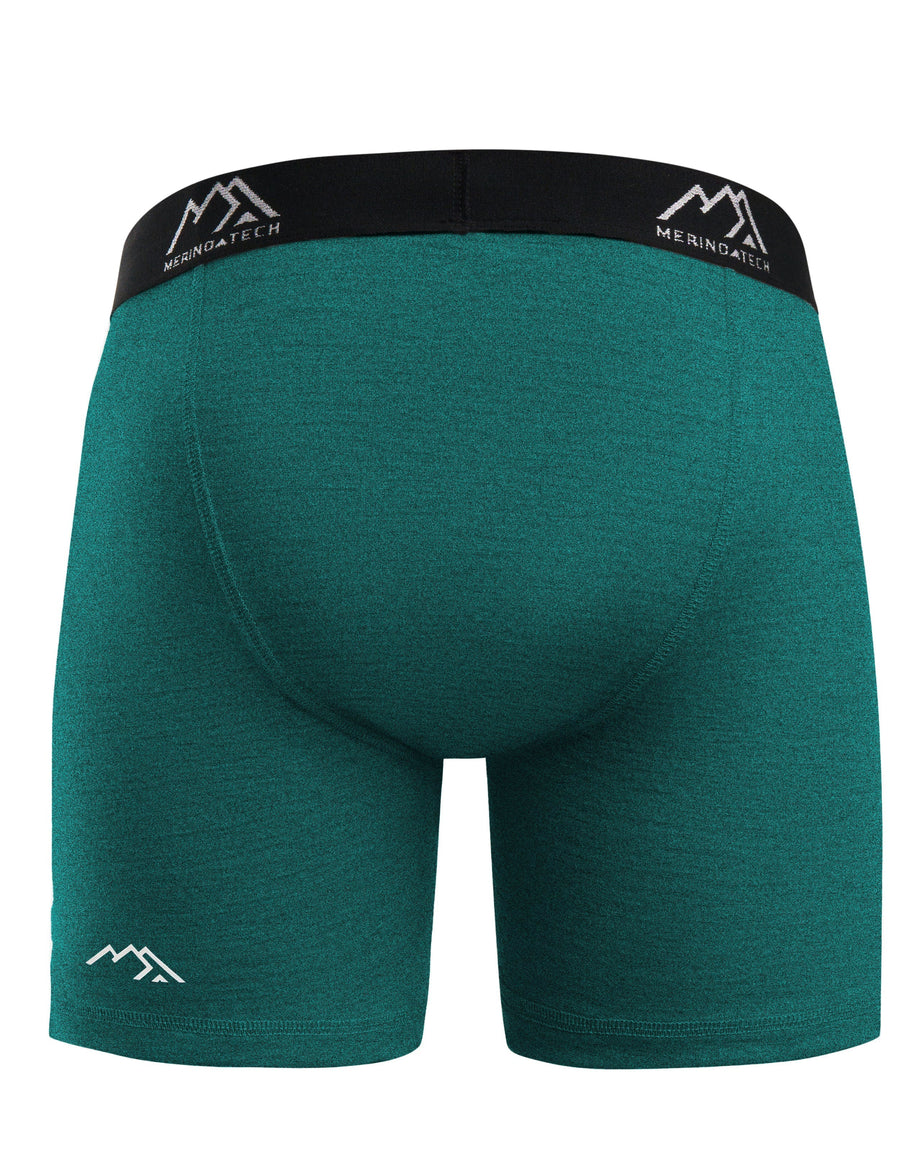 Men's Merino Boxers 190 Brief Forest Green