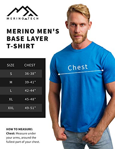 Men's Merino T-shirt 180 Heat Black