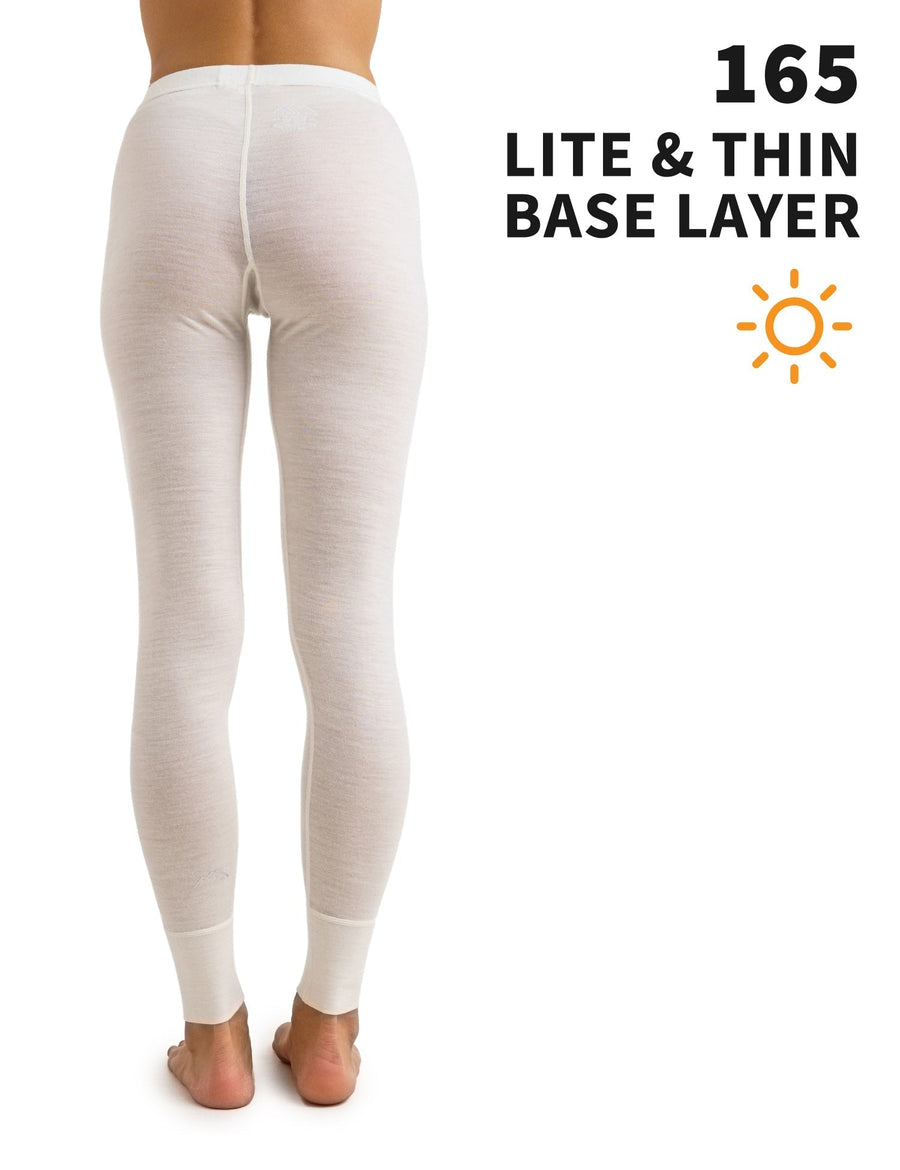 Women's Merino Pants 165 Snow White