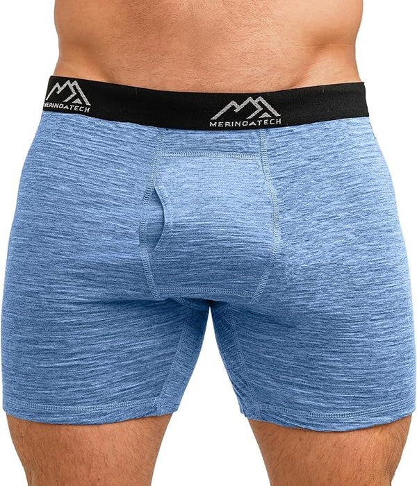 Men's Merino Boxers 190 Deep Blue (1 Pack)