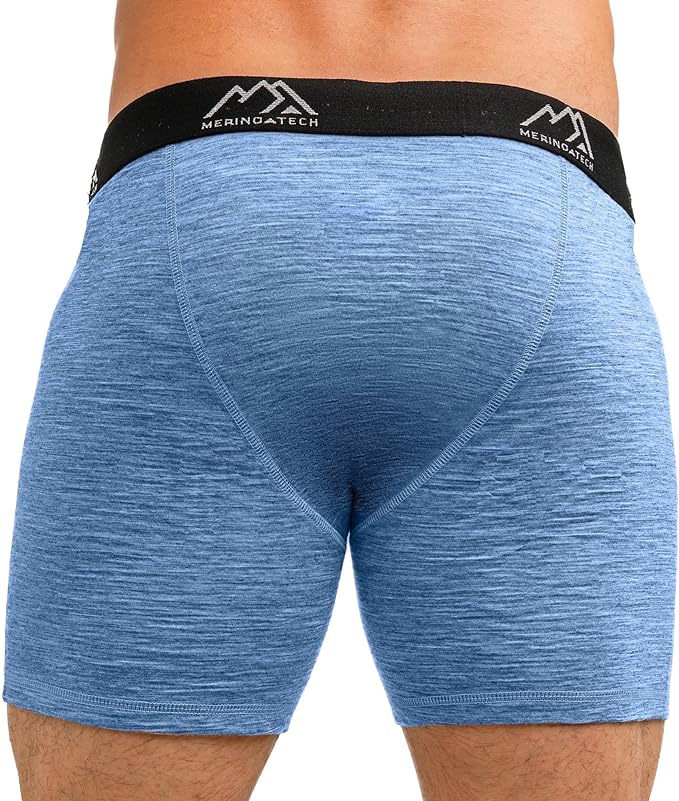 Men's Merino Boxers 190 Deep Blue (1 Pack)