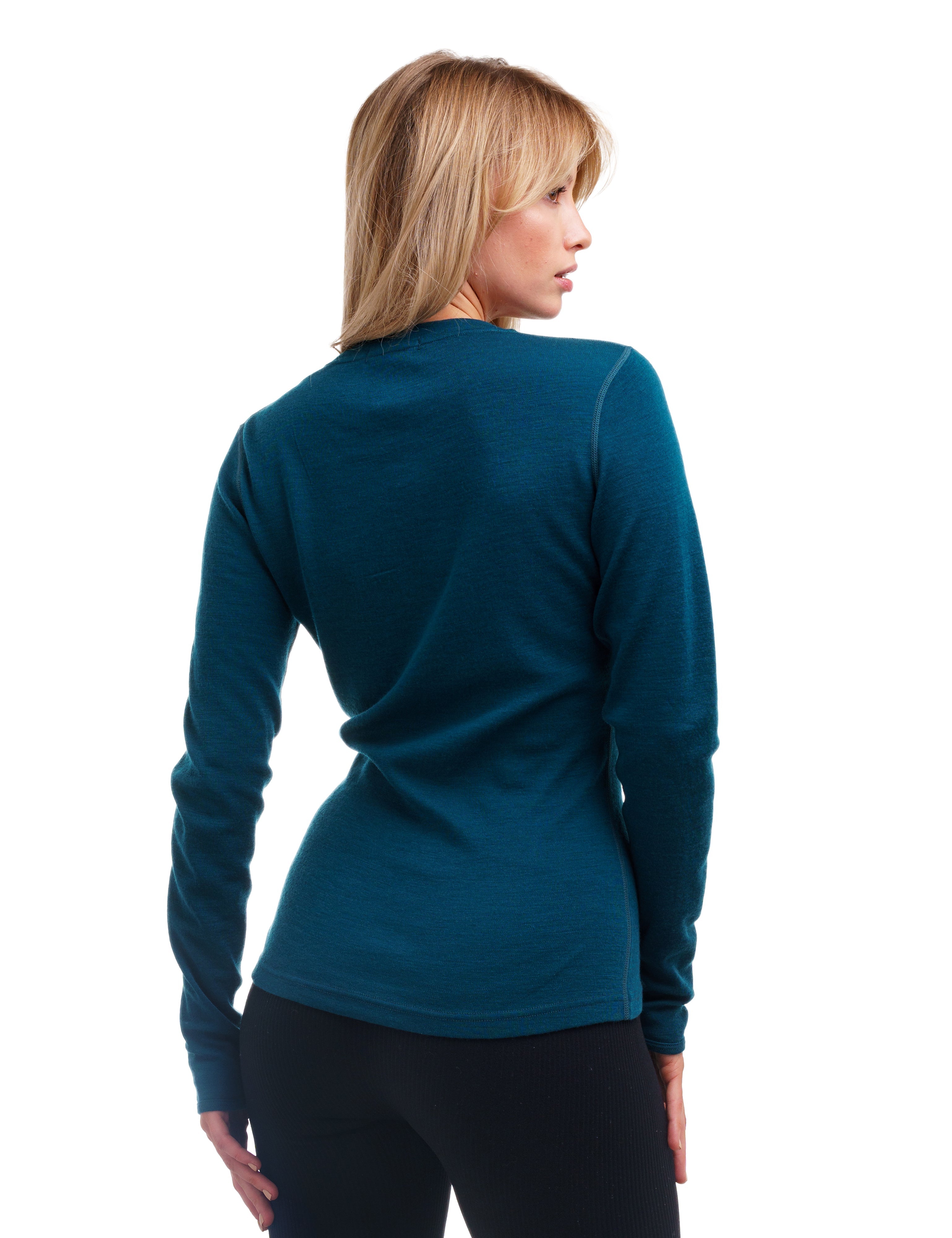 Women's Merino Long Sleeve 250 Deep Teal