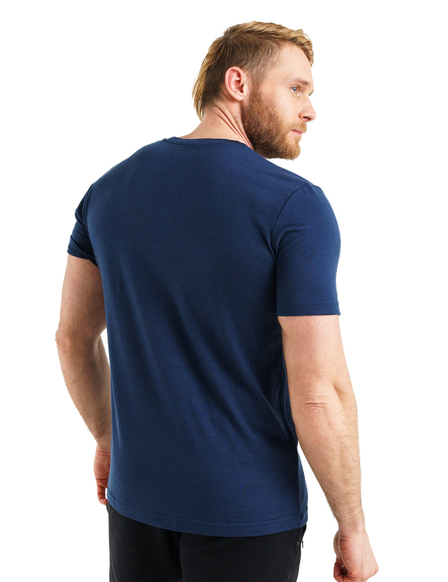 Men's Merino T-shirt 180 Navy