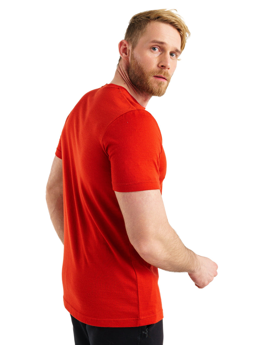Men's Merino T-shirt 180 Chili Red