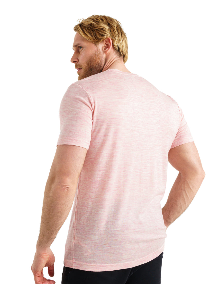Men's Merino T-shirt 180 Pale Coral