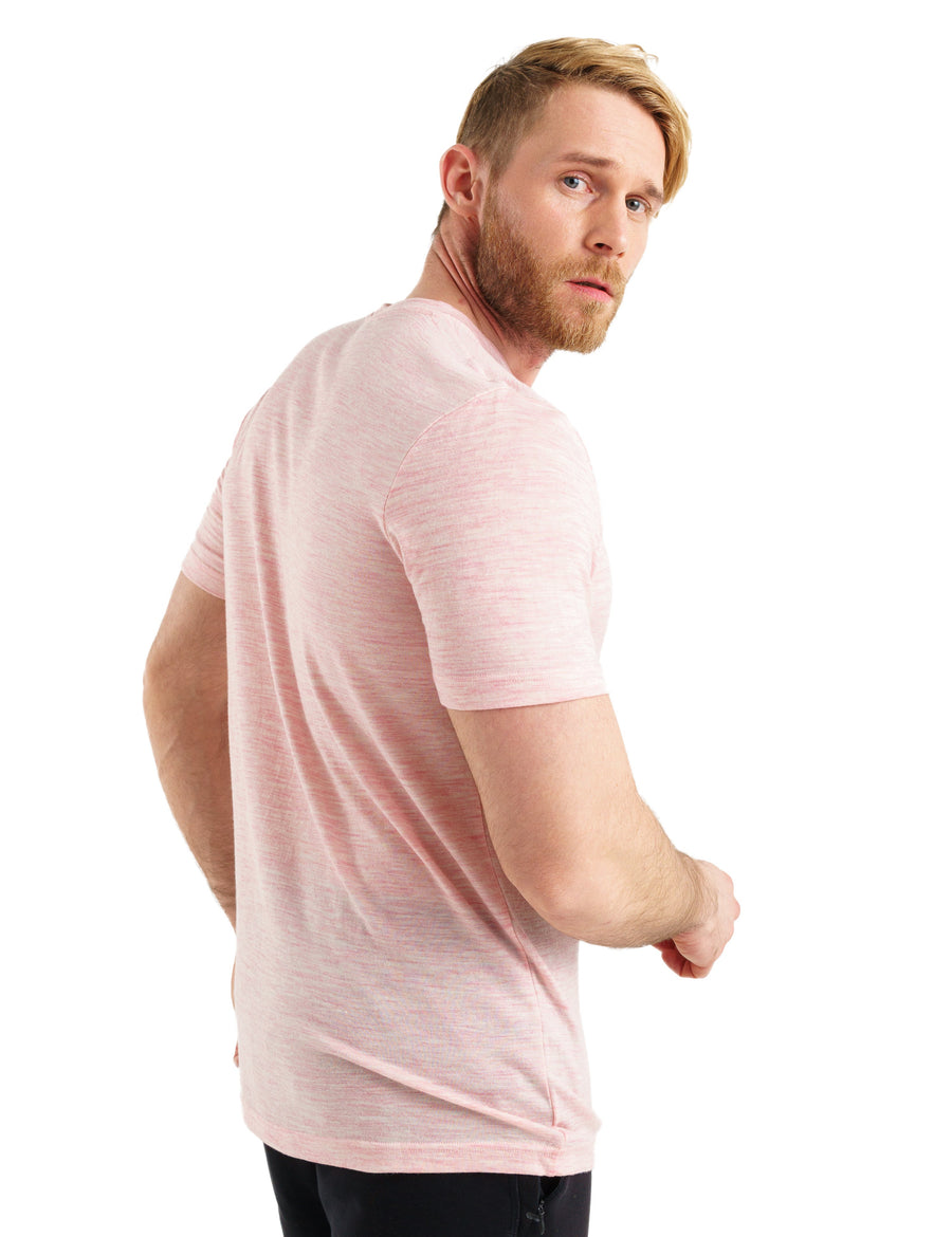 Men's Merino T-shirt 180 Pale Coral