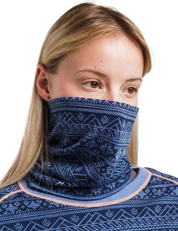 Merino Neck Gaiter 250 Nordic Tale Berry