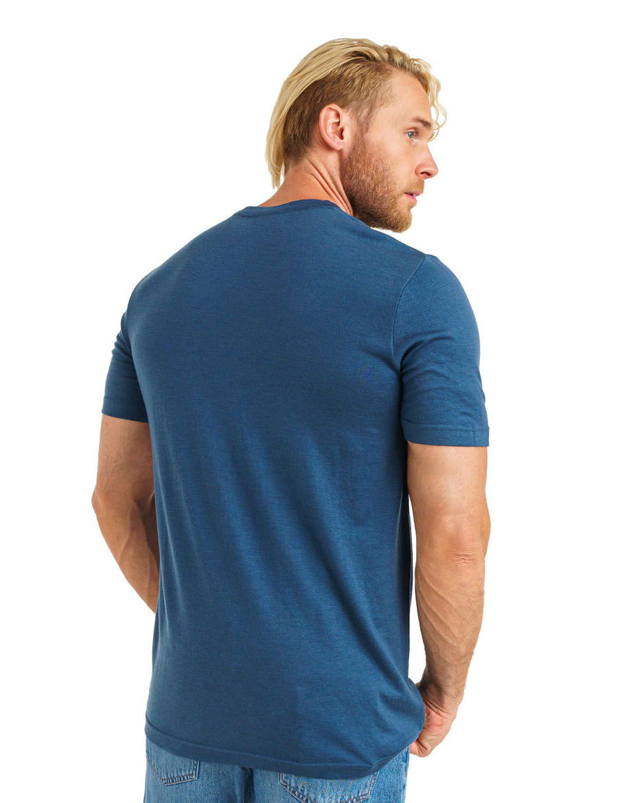 Men's Merino T-shirt 180 Denim (+socks)