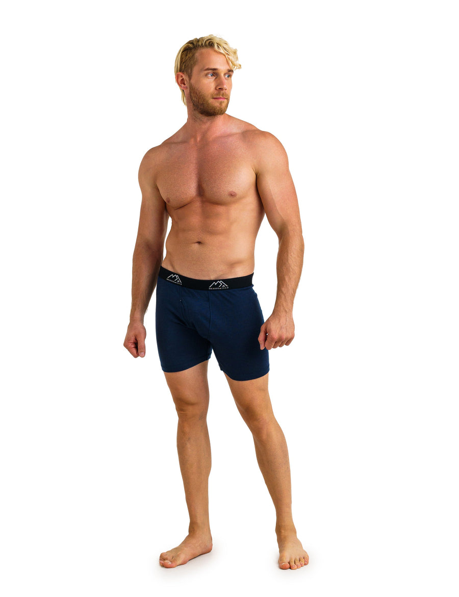 Men's Merino Boxers 190 Brief Midnight Navy