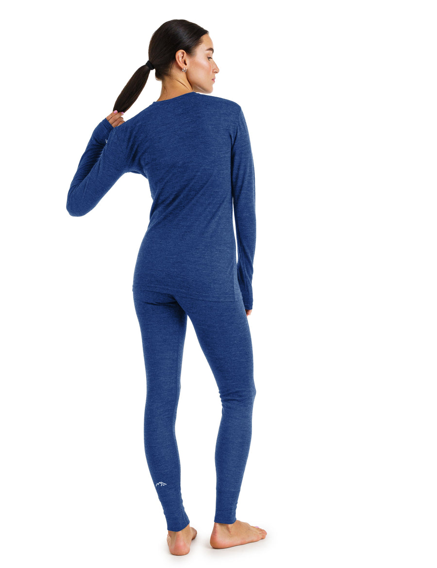 Women's Merino Thermal Set 165 Windsor Blue