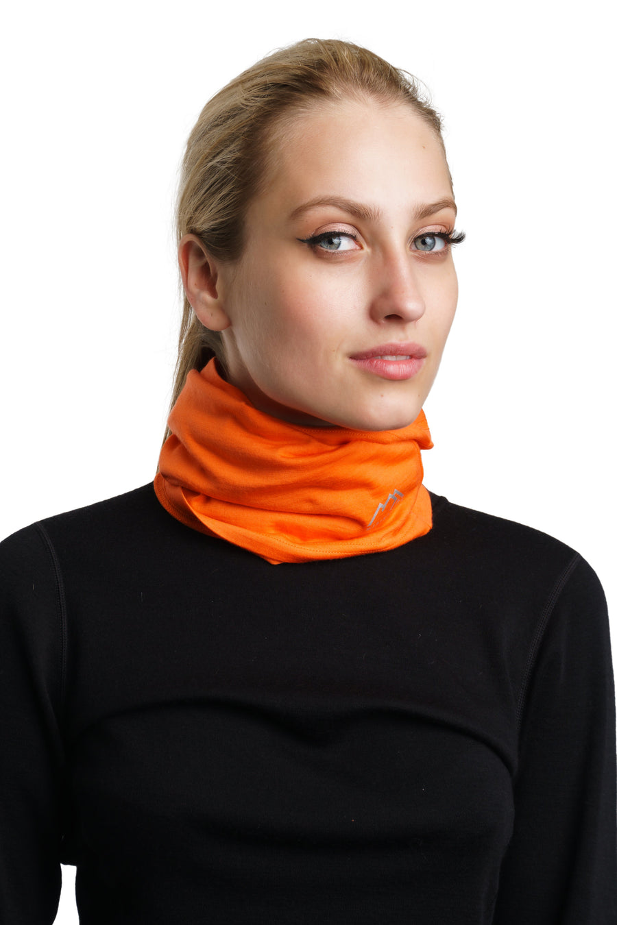 Merino Neck Gaiter 165 Tiger Orange
